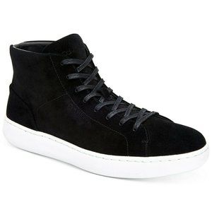 Calvin Klein Frey High-Top Black Suede Sneakers